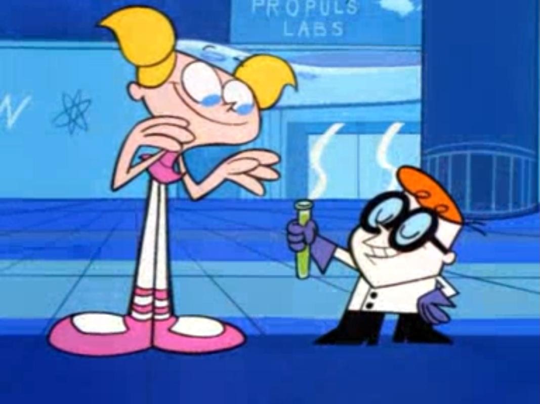 dexter's laboratory figure not included