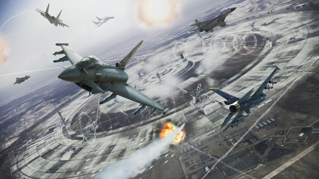 Ace Combat Infinity Stonehenge Battle