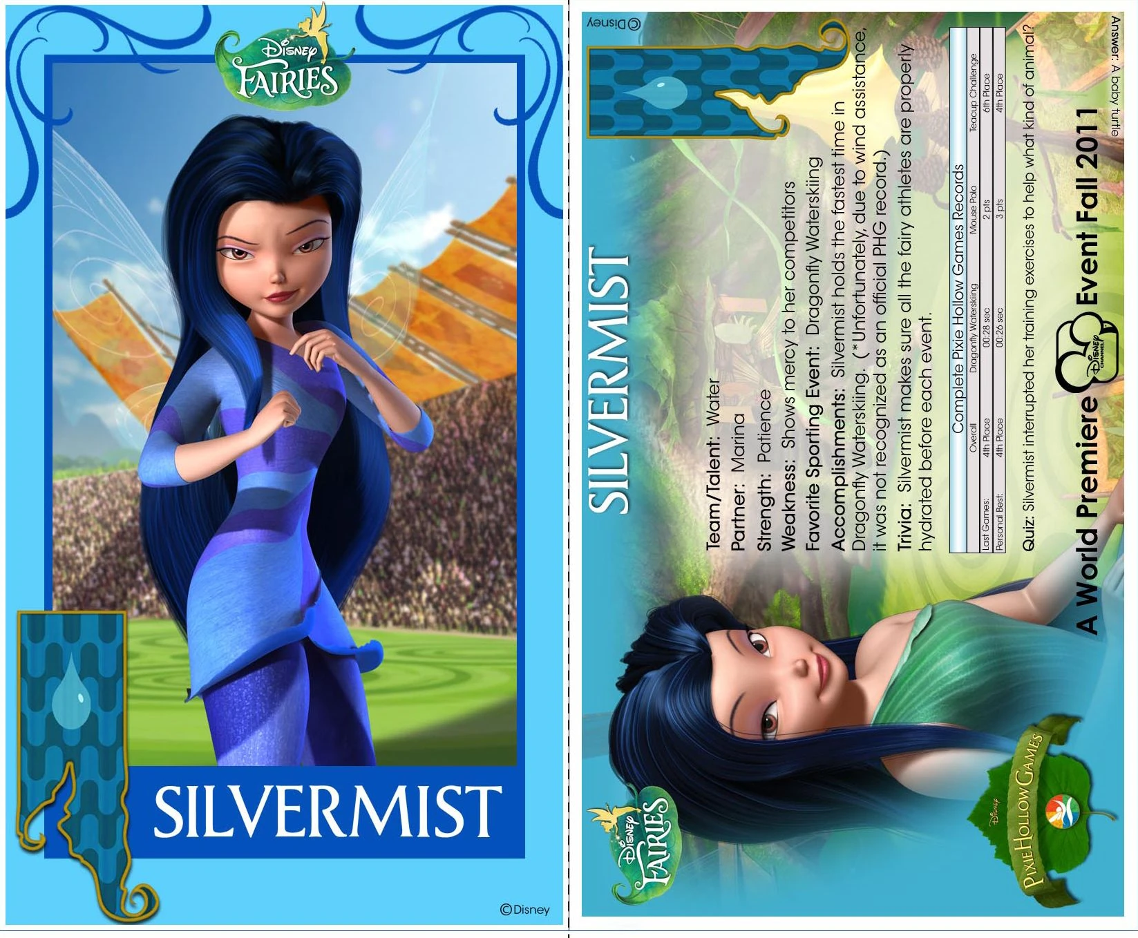 Image PixieHollowGamesTradingCardsSilvermist01.jpg Disney