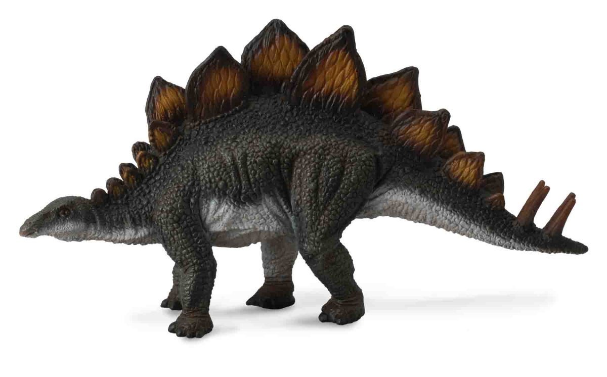 dinosaur with spikes on back and head