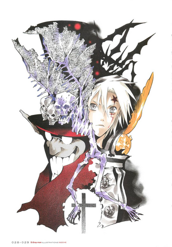 D Gray Man Illustrations Noche D Gray Man Encyclopedia Fandom