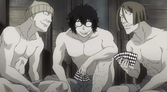 Tyki In Disguise Playing Cards With His Friends Against Allen Tyki In Disguise Playing Cards With His Friends Against Allen