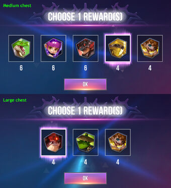 ranked chest rewards