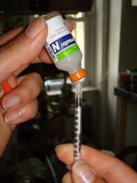 Drawing insulin