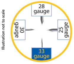 Insulin Syringe Needle Sizes Chart