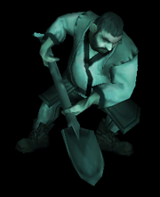 Ghastly gravedigger