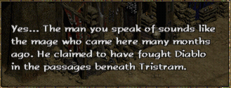 Drognan talking about Jazreth, The Summoner