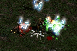 holy thunder diablo rune word paladin poison shock fire war scepter aura grants adds bonus damage enemies