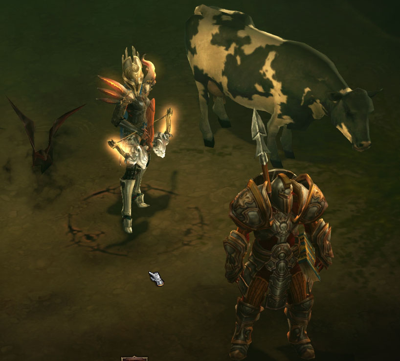diablo 2 can open cow level switch toons