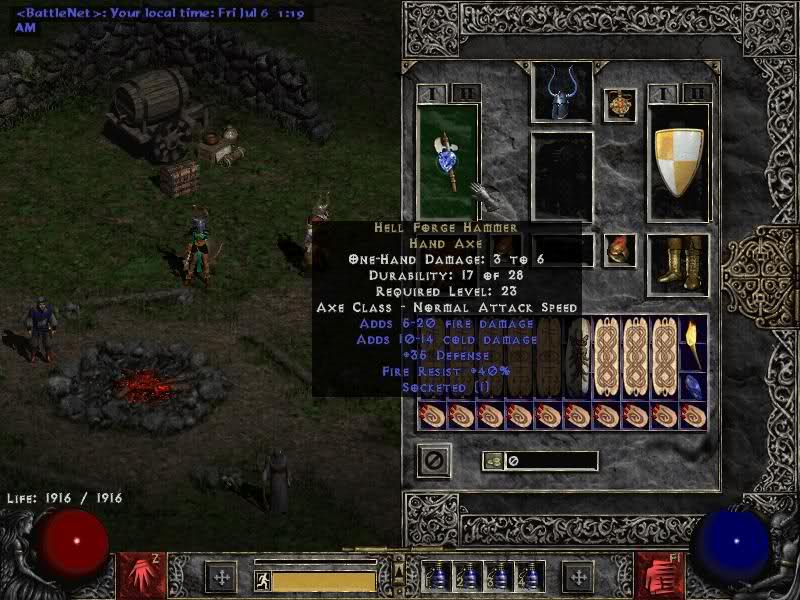 b 1.11 2 diablo patch by   Diablo Hell Wiki Wikia Hammer   FANDOM Forge powered