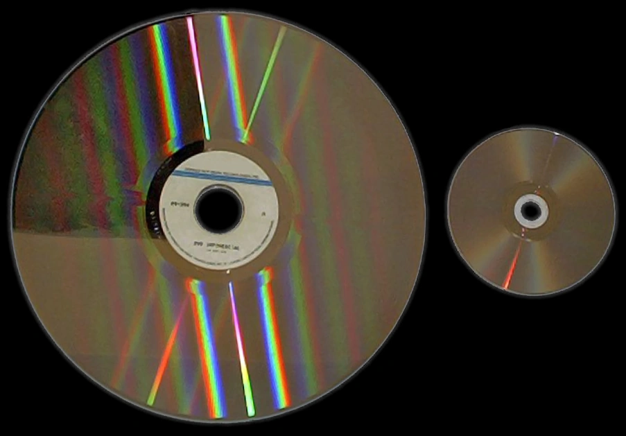Image - Laserdisc and dvd compared.png | DiamondMinerStudios Wikia