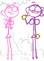 Stacy and Pink