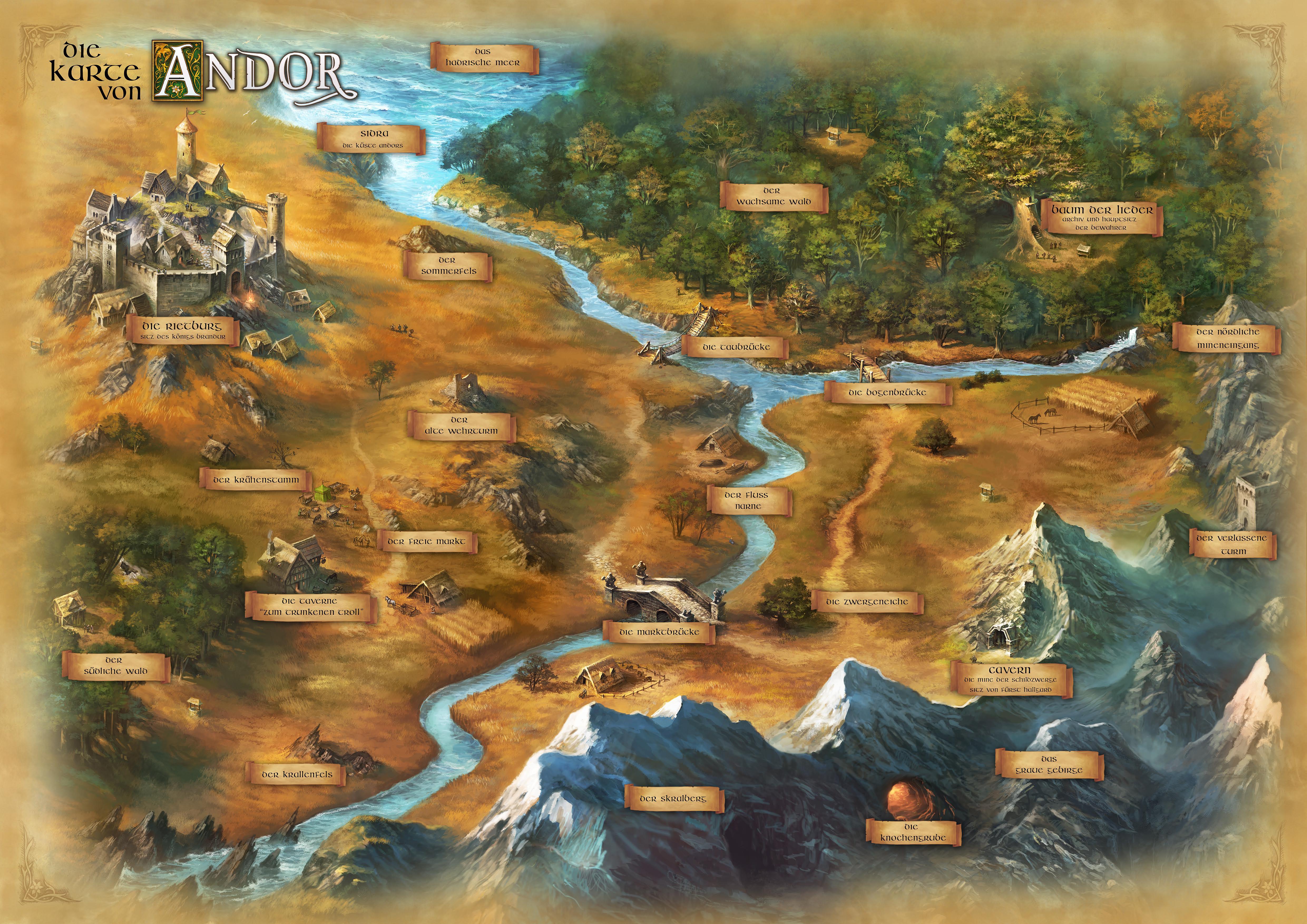 Land Andor Die Legenden Von Andor Wikia Fandom