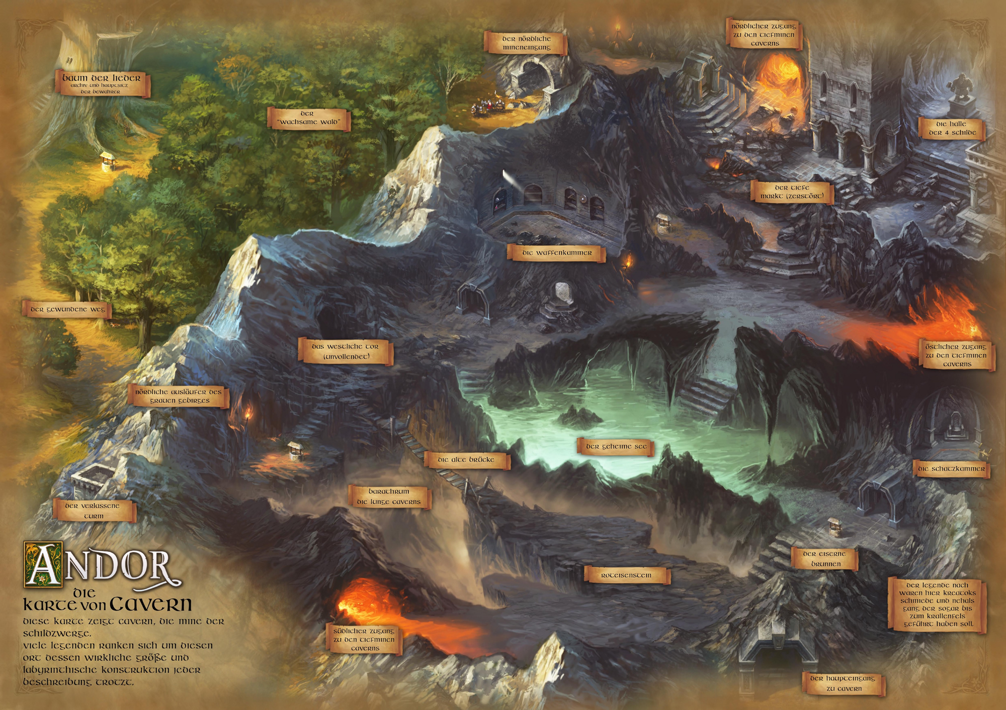 Cavern | Die Legenden von Andor Wikia | Fandom