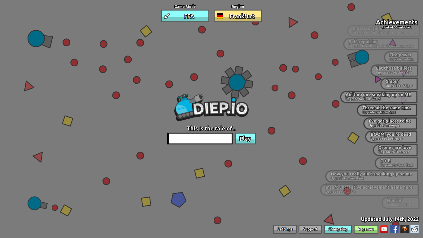 Diep io free game