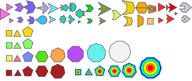 All Normal Polygons&Crashers