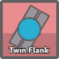 Twin flank