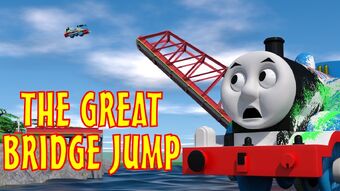 thomas the train bridge jump