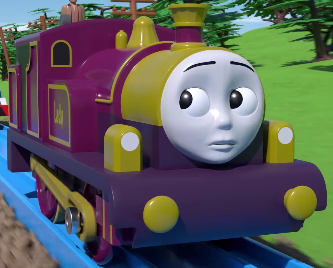 lady the train from thomas and friends