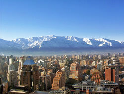 Santiago en invierno