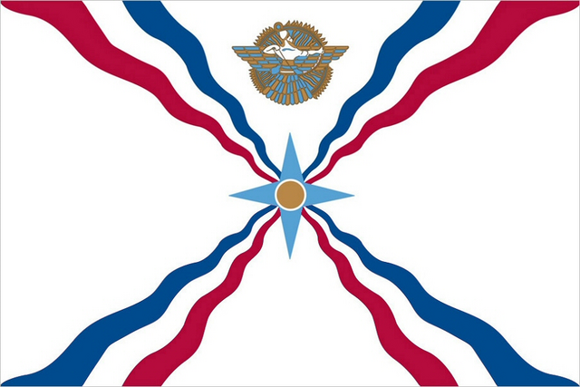 File:Assyrian Flag.png
