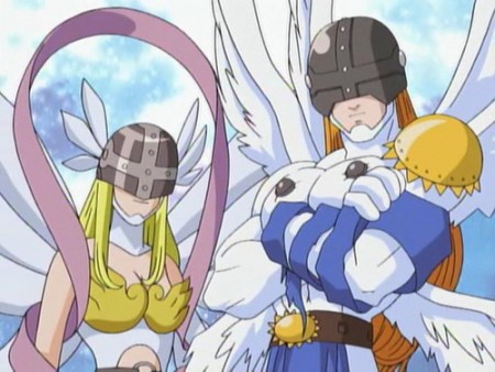 angemon digivolves
