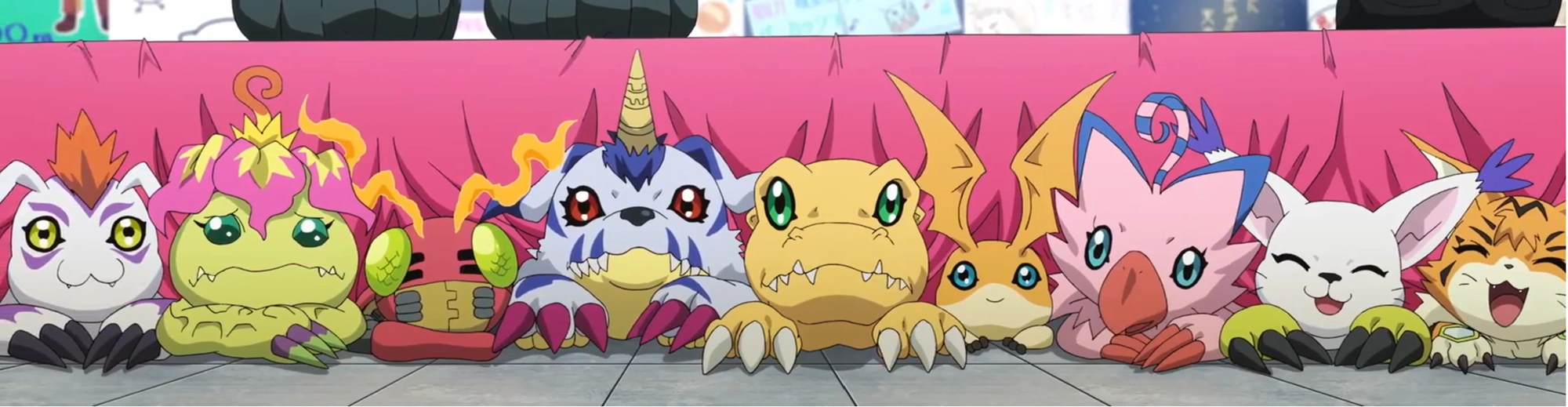 Image Gomamon Palmon Tentomon Gabumon Agumon File Gomamon Palmon Tentomon Gabumon Agumon Patamon Biyomon Gatomon and Meicoomon