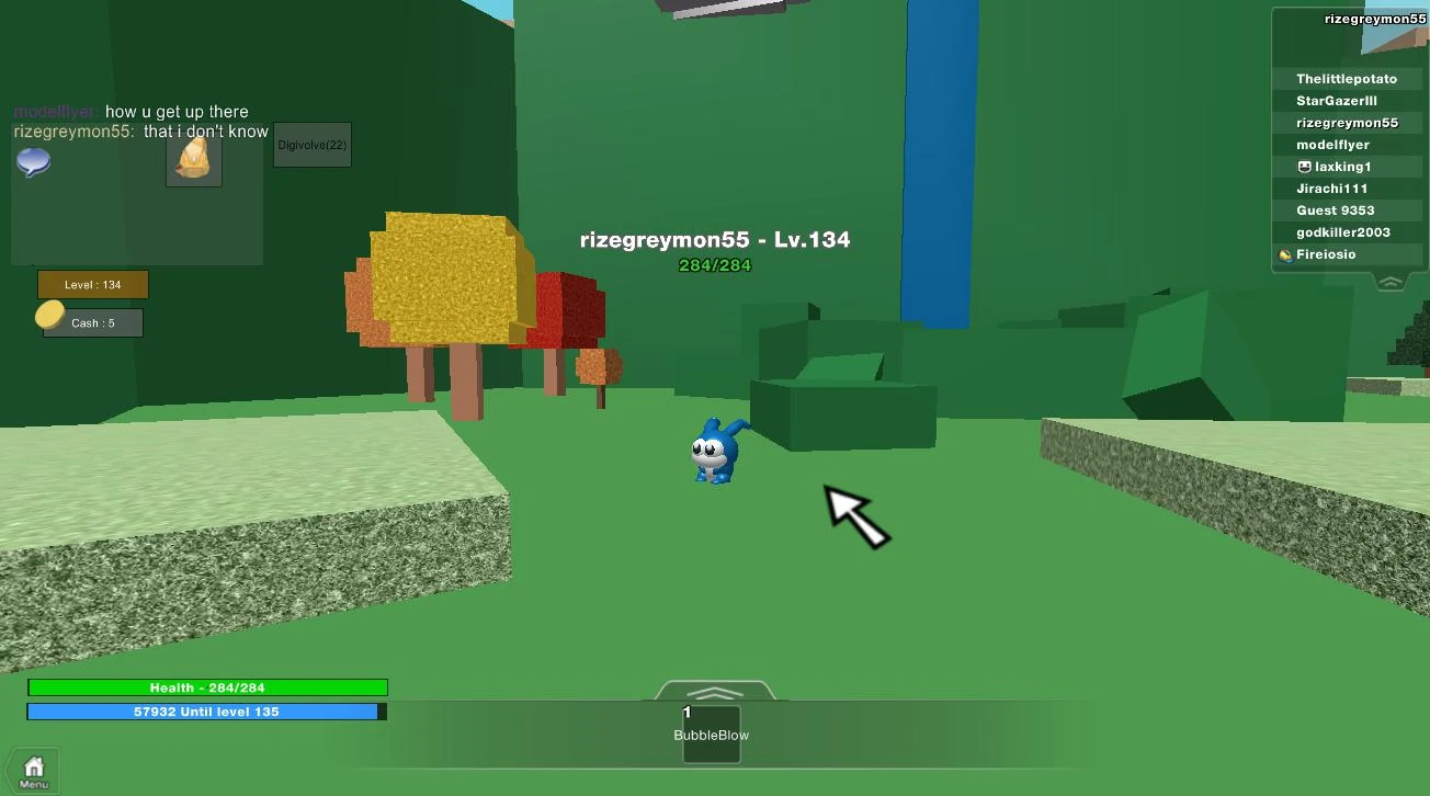 How to make a digimon game on roblox