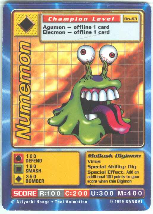 CardNumemon DigimonWiki FANDOM powered by Wikia