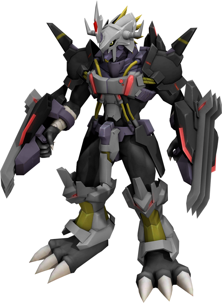 blackwargreymon model
