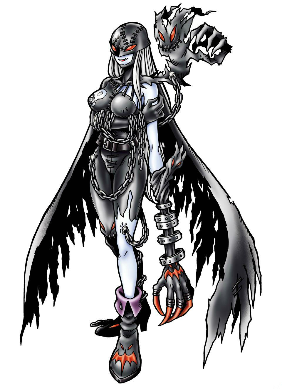 ladydevimon statue