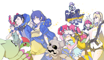List Of Characters In Digimon Story Cyber Sleuth Digimonwiki