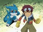 Davis and Veemon