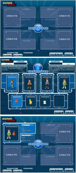 Charactercreation