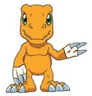 Agumon de Dawn