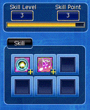 Skillmenü