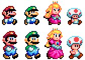 Super Mario Mania Characters