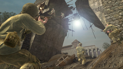 Falaise Gap with soldier