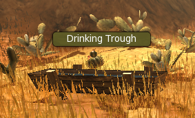 First quest - drink trough