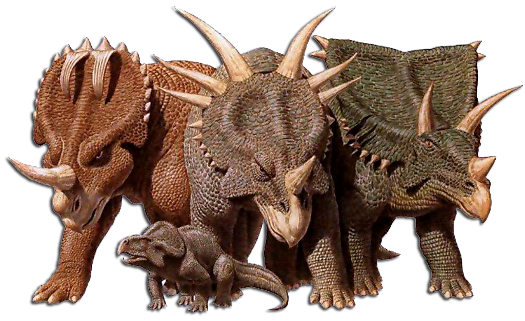 horned dinosaurs list