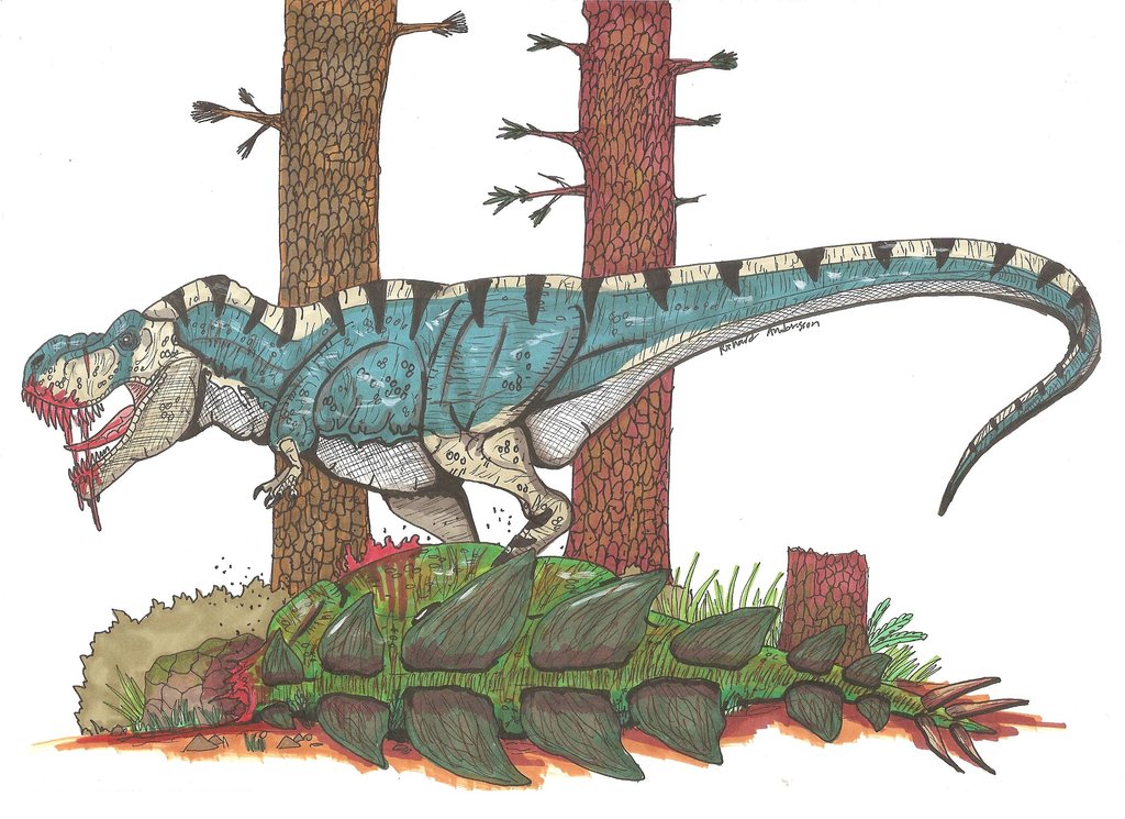 bull t rex vs spinosaurus