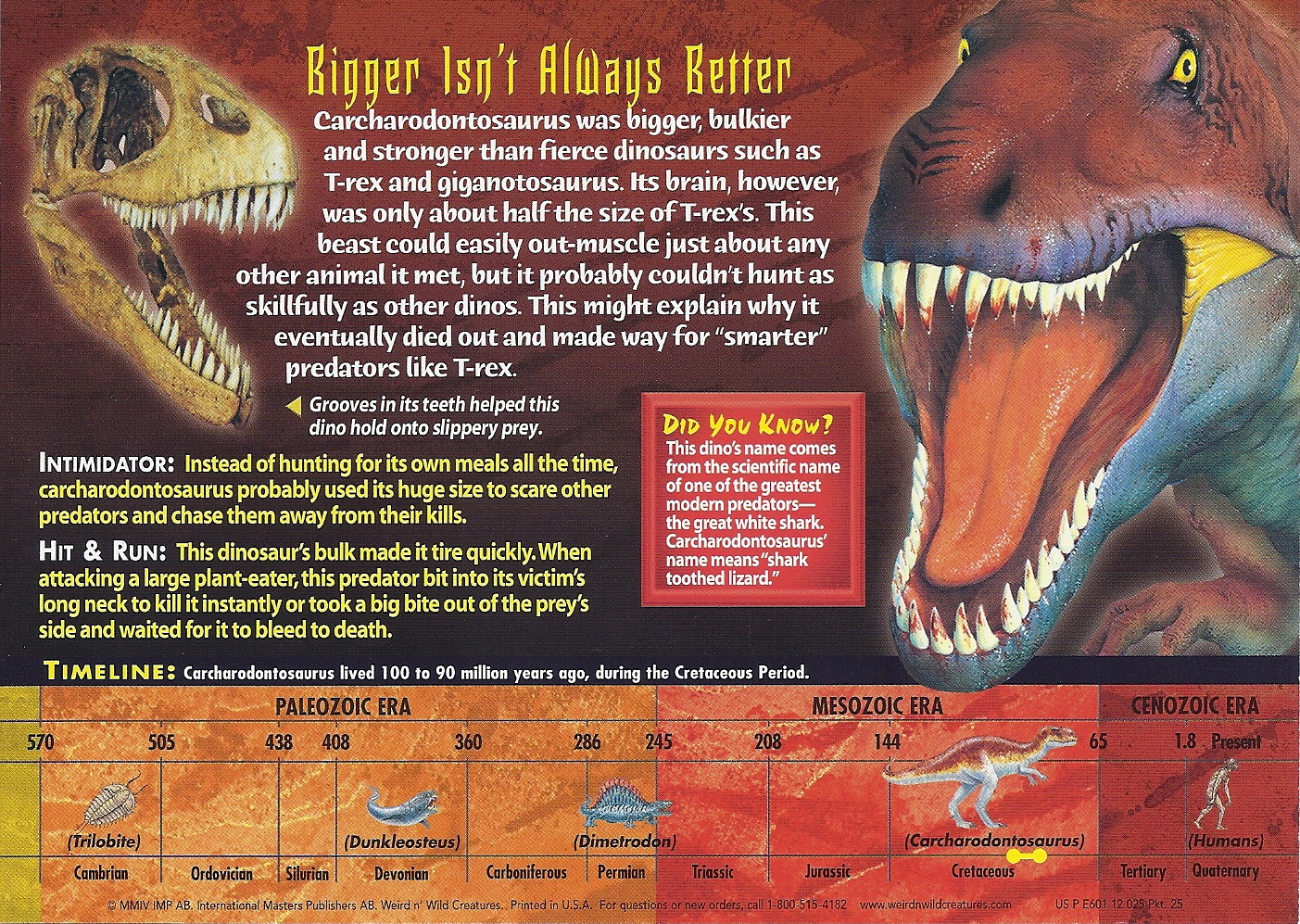 carcharodontosaurus giganotosaurus