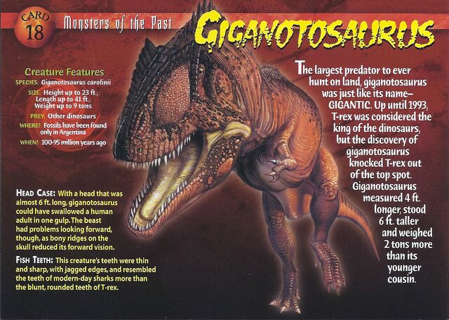 blue giganotosaurus