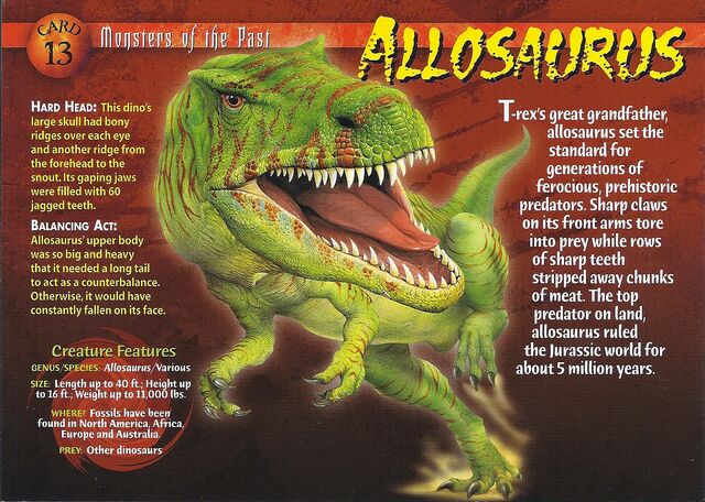 allosaurus period