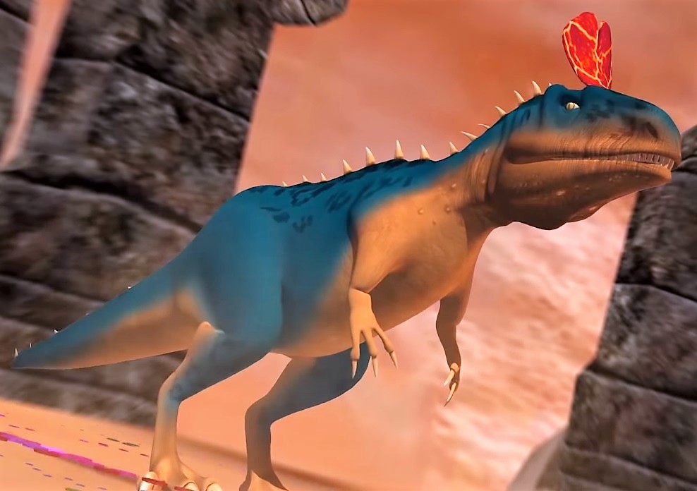 jurassic park cryolophosaurus