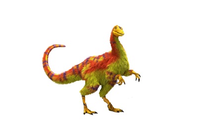 small dinosaur compsognathus
