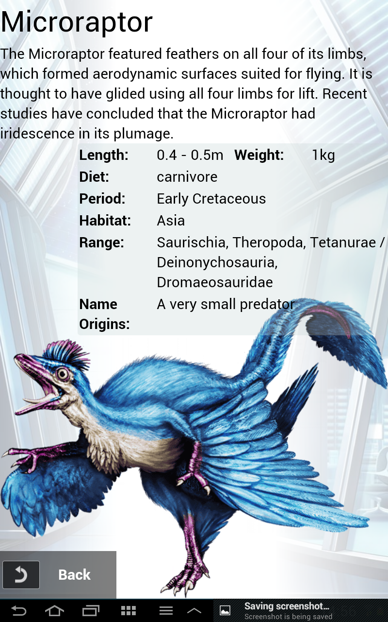 microraptor jurassic park