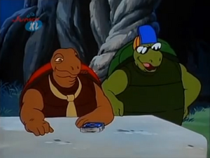 Turtleback and shellhead