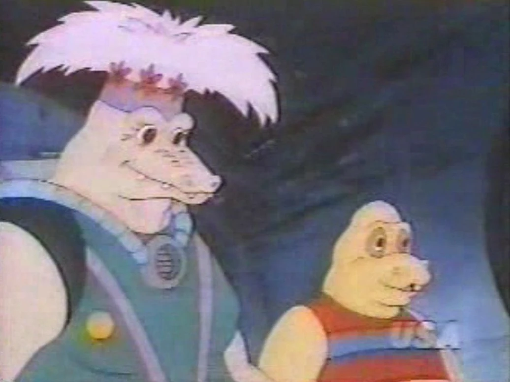 Image Bonehead's mother and little brother.jpg Dinosaucers Wiki FANDOM powered by Wikia