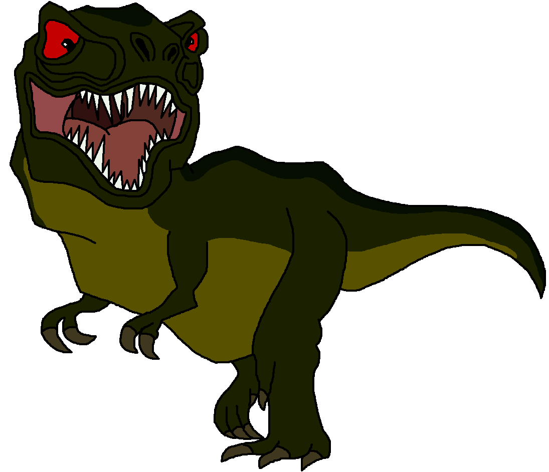 gambar tyrannosaurus